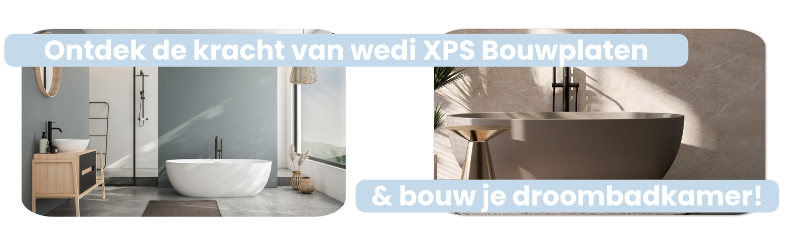 Badkamer renoveren zonder gedoe: ontdek het gemak van bouwen met wedi